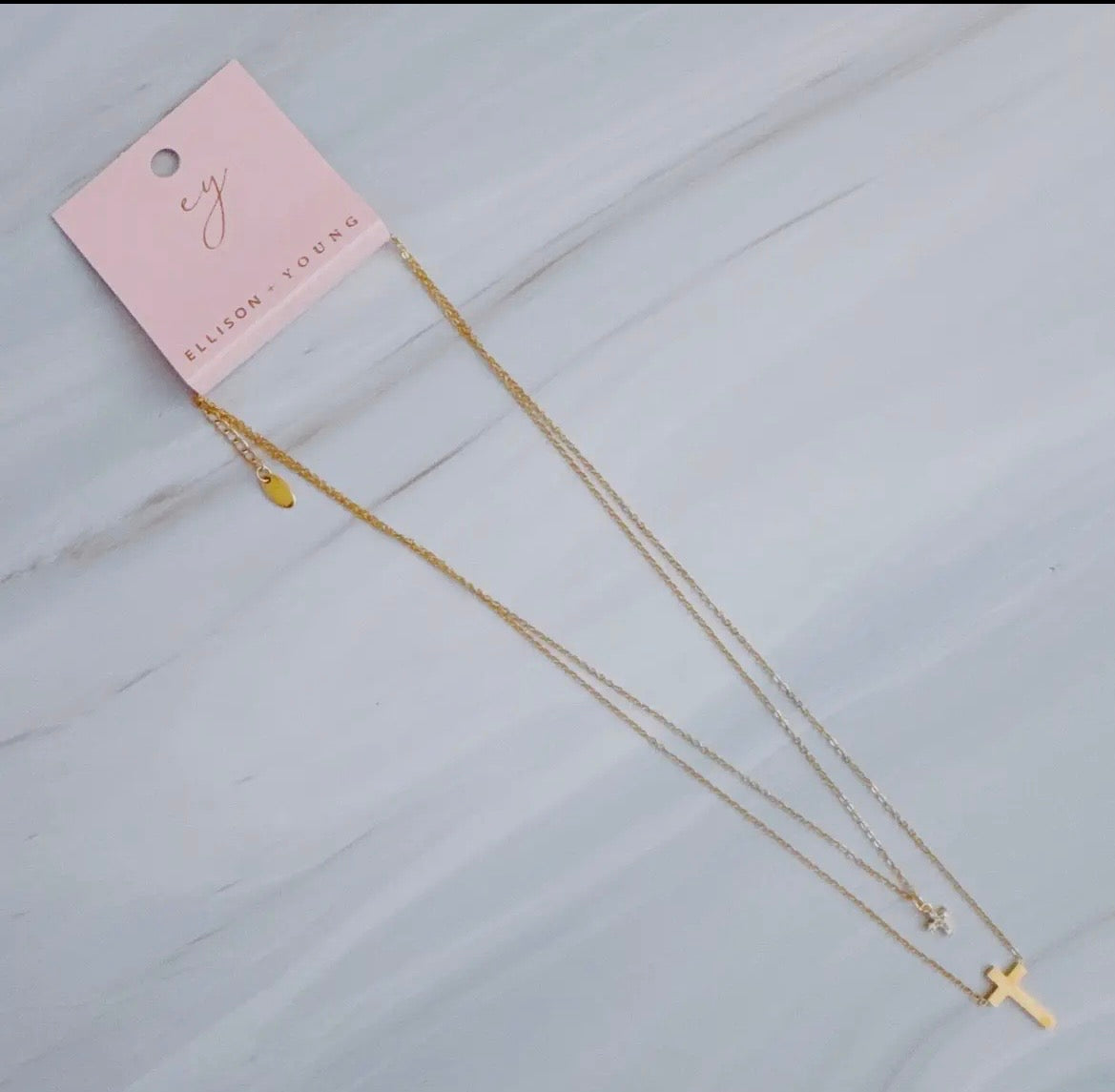 Forever Double Faith Cross