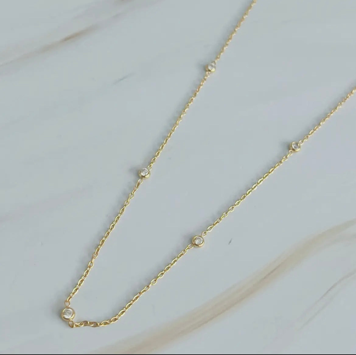 Dainty Sparkle Necklace