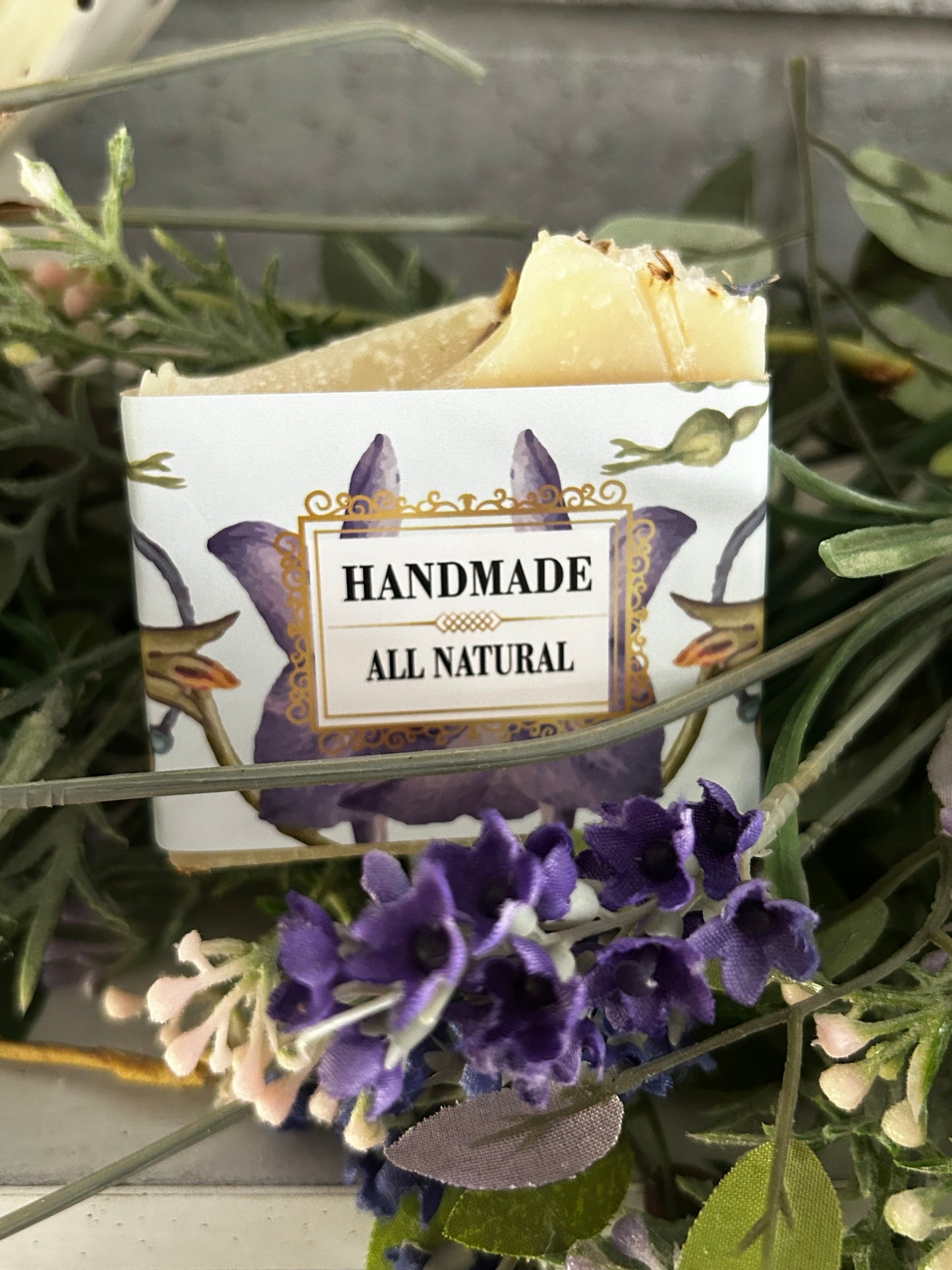 Milk & Suds: Lavender Goat Milk Bar of Soap