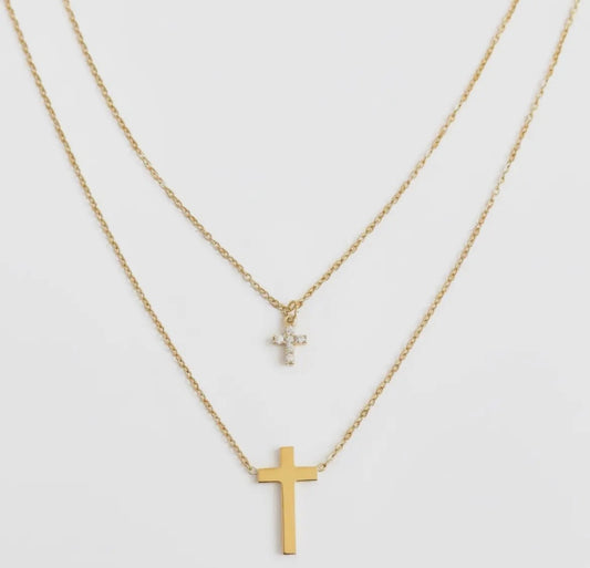 Forever Double Faith Cross