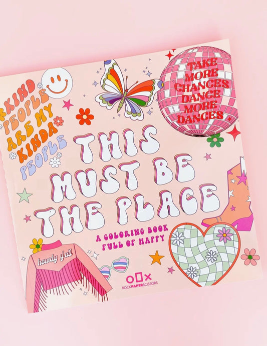 Positive Vibes Coloring Book