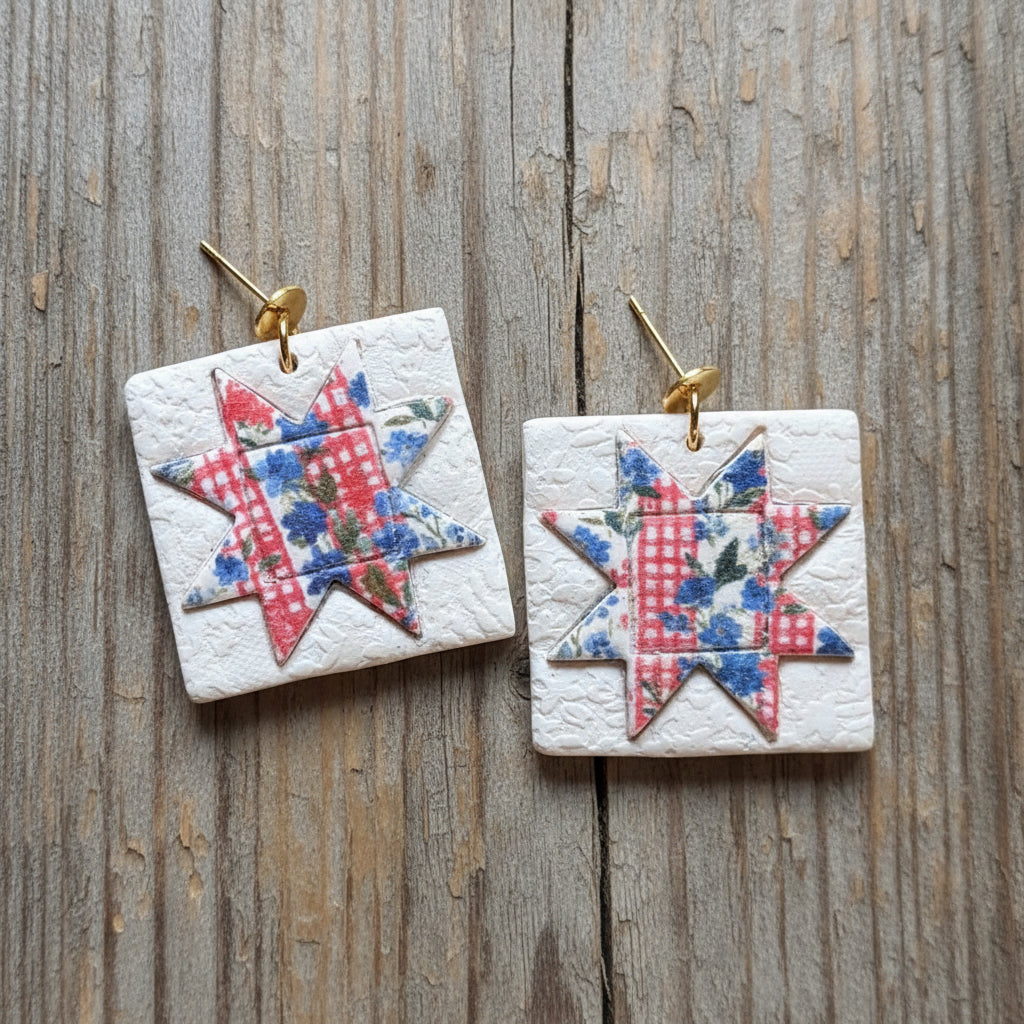 Quilt Barn Square Dangles