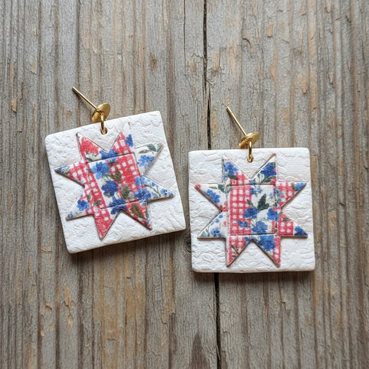 Quilt Barn Square Dangles