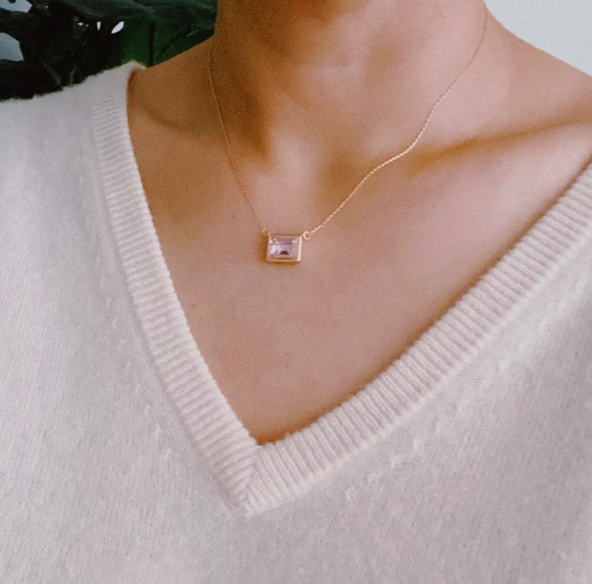 Pretty Square Necklace