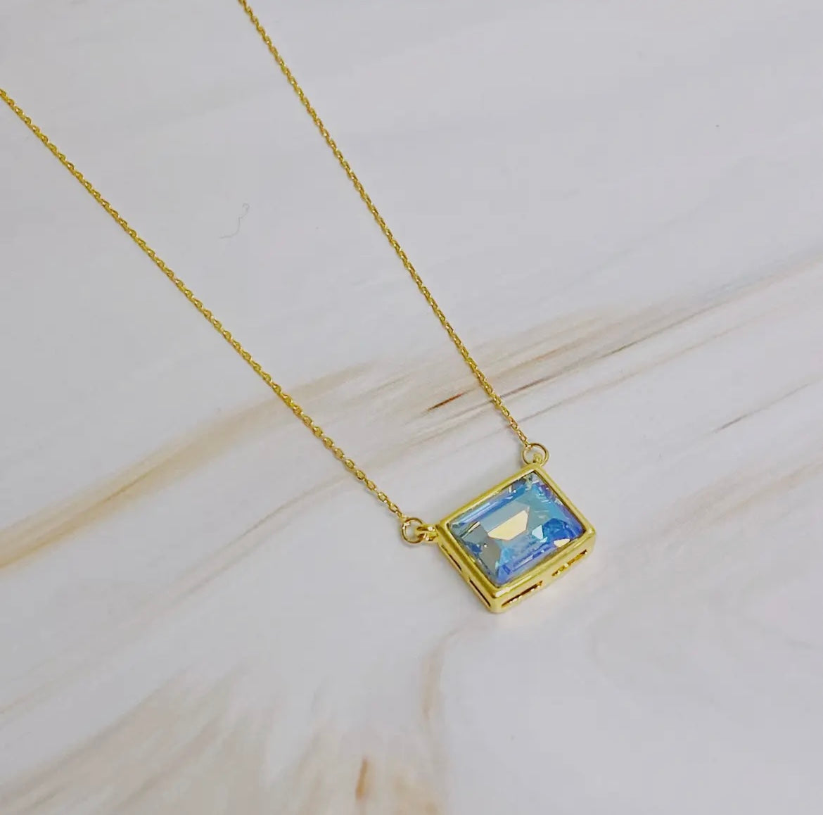 Pretty Square Necklace