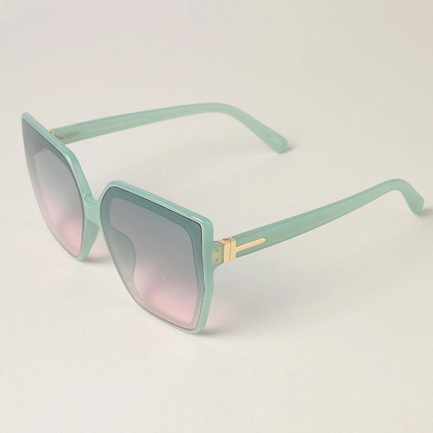 Temple Square Frame Sunglasses