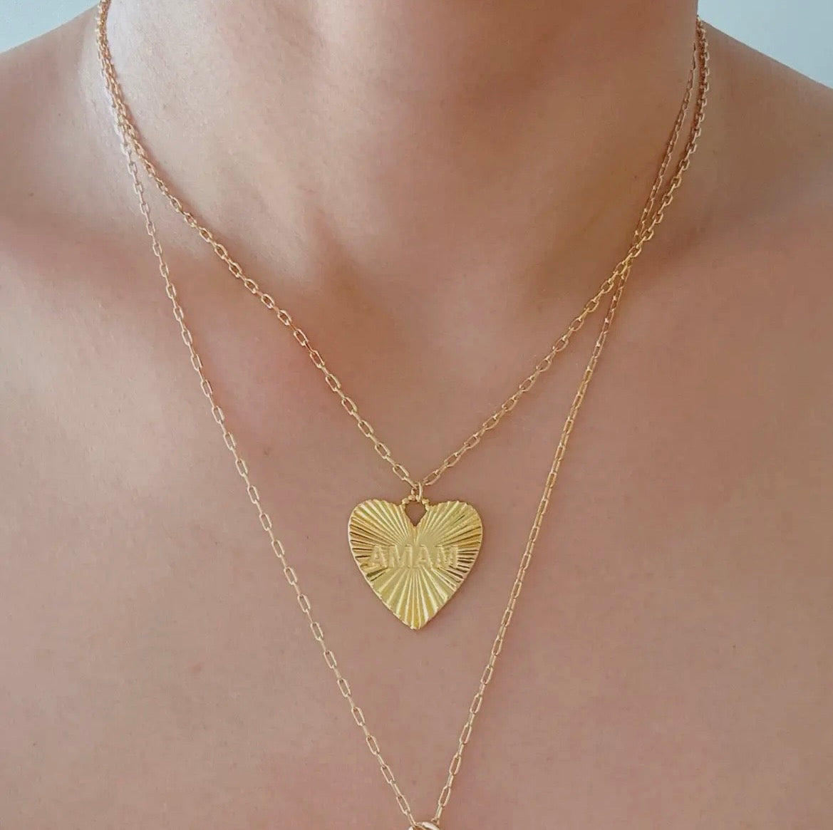 Mama Heart Necklace