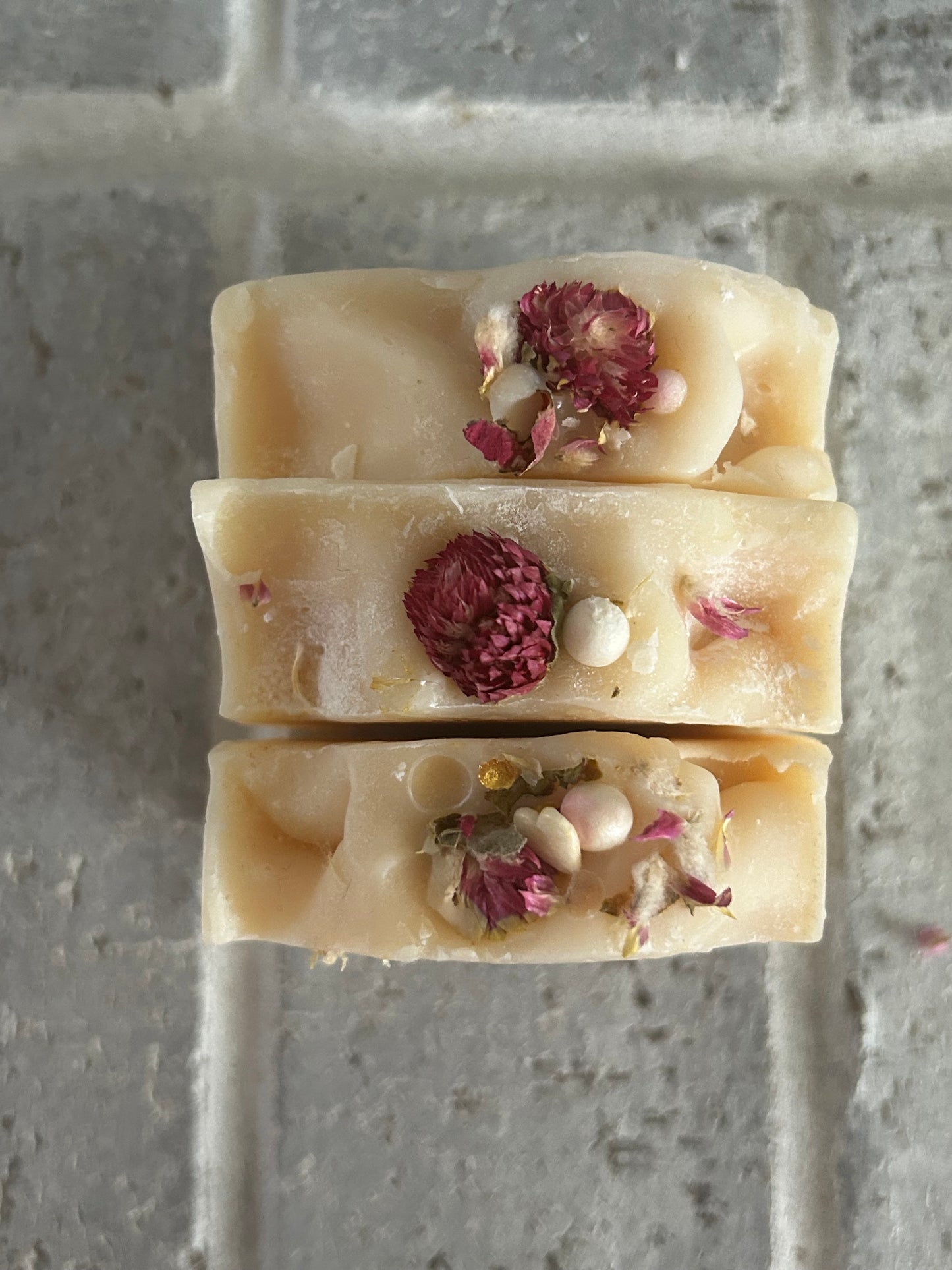 Milk & Suds: Rose Goat Milk Bar of Soap