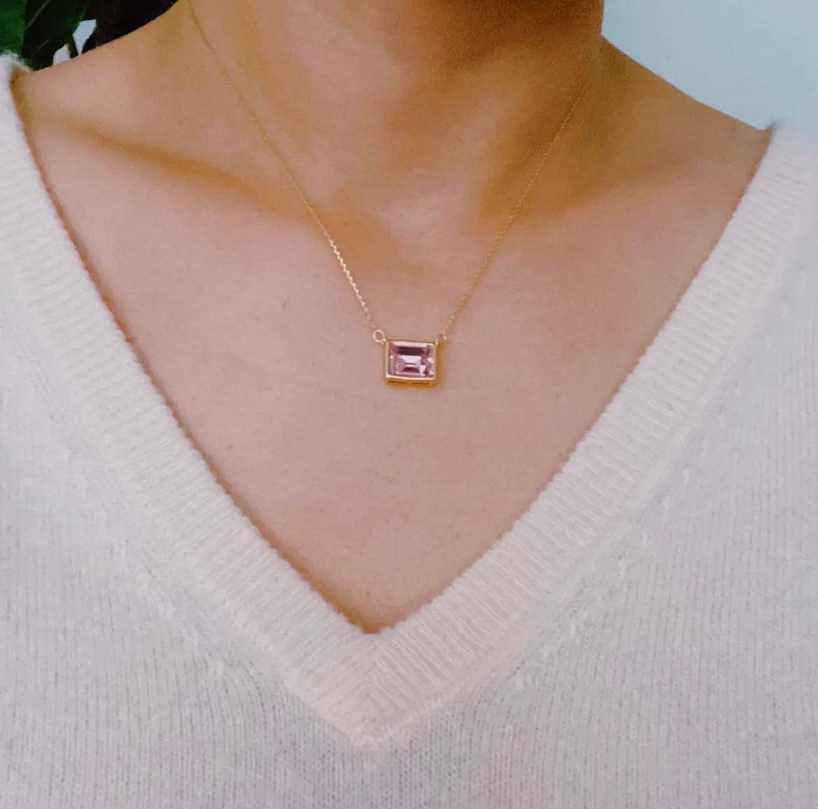 Pretty Square Necklace