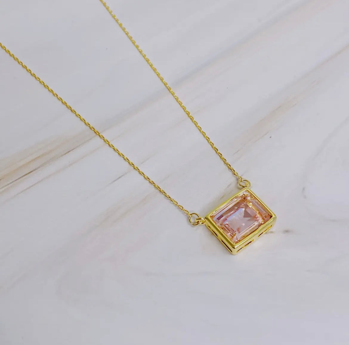 Pretty Square Necklace